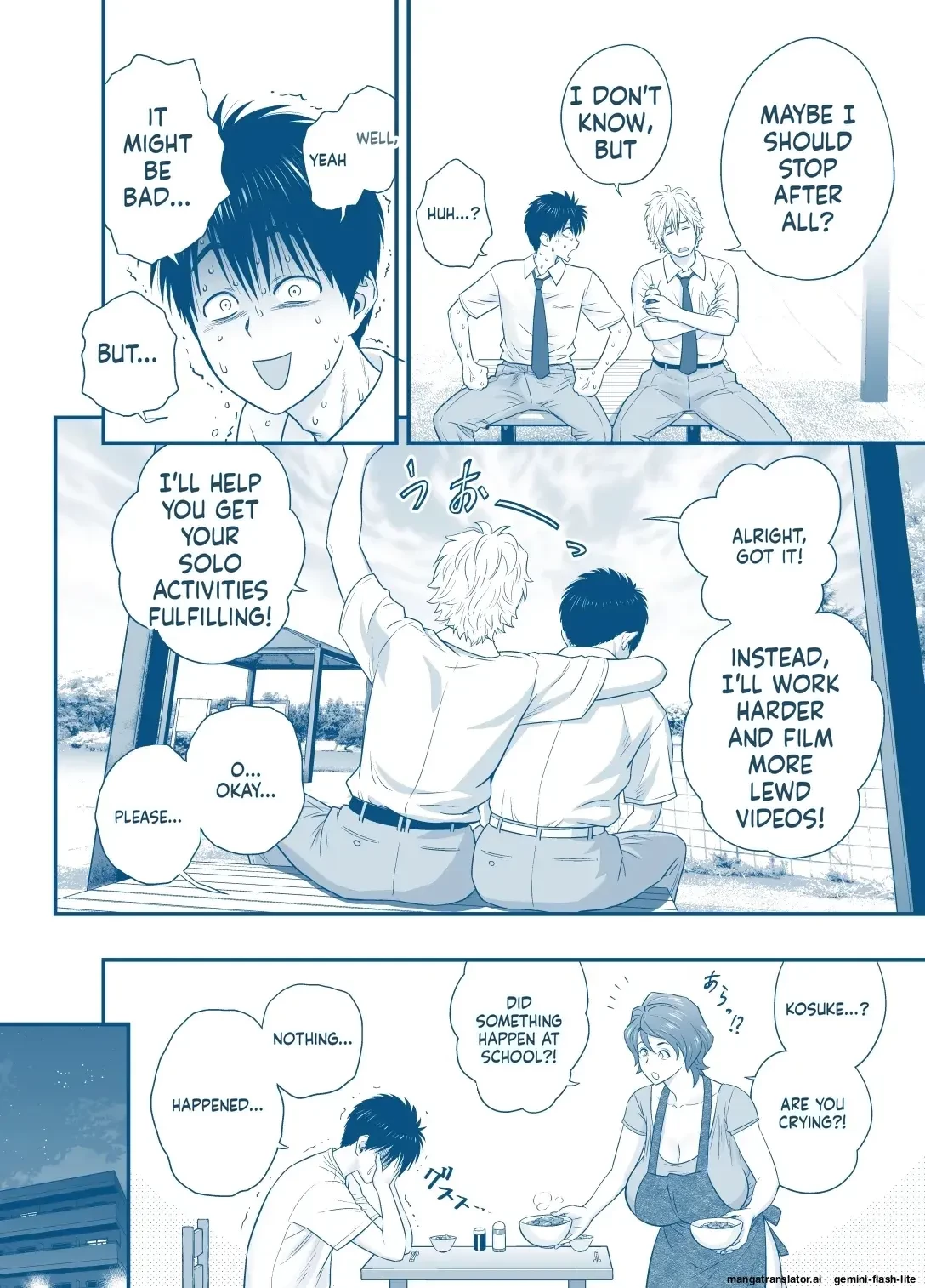 My Mom Became My Friend's Girlfriend porn comic picture 234