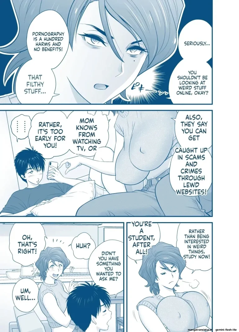 My Mom Became My Friend's Girlfriend porn comic picture 244