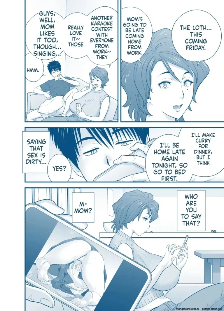 My Mom Became My Friend's Girlfriend porn comic picture 245