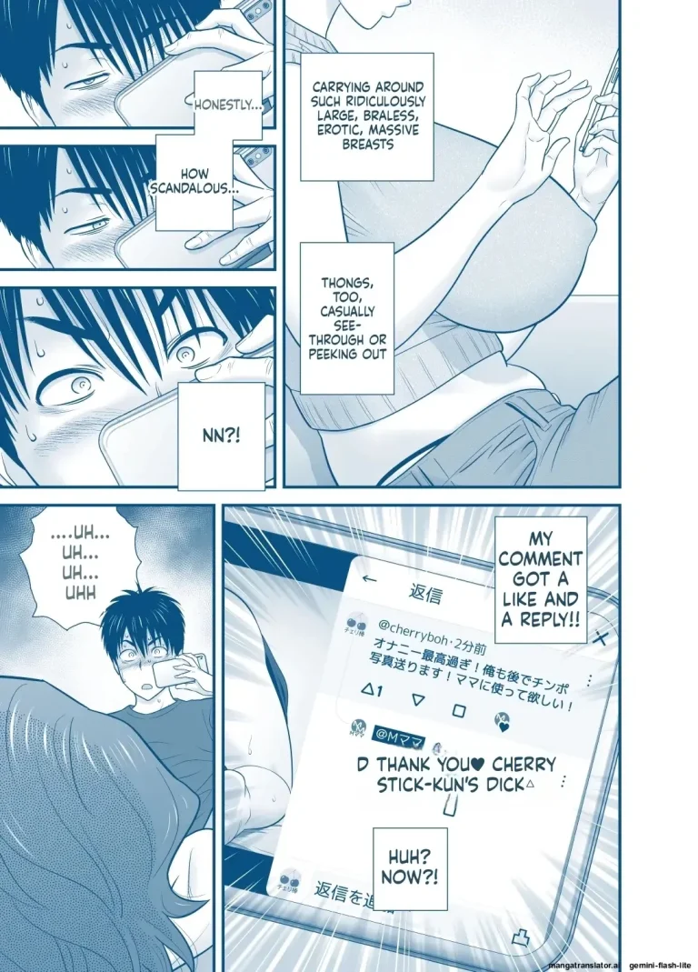 My Mom Became My Friend's Girlfriend porn comic picture 246