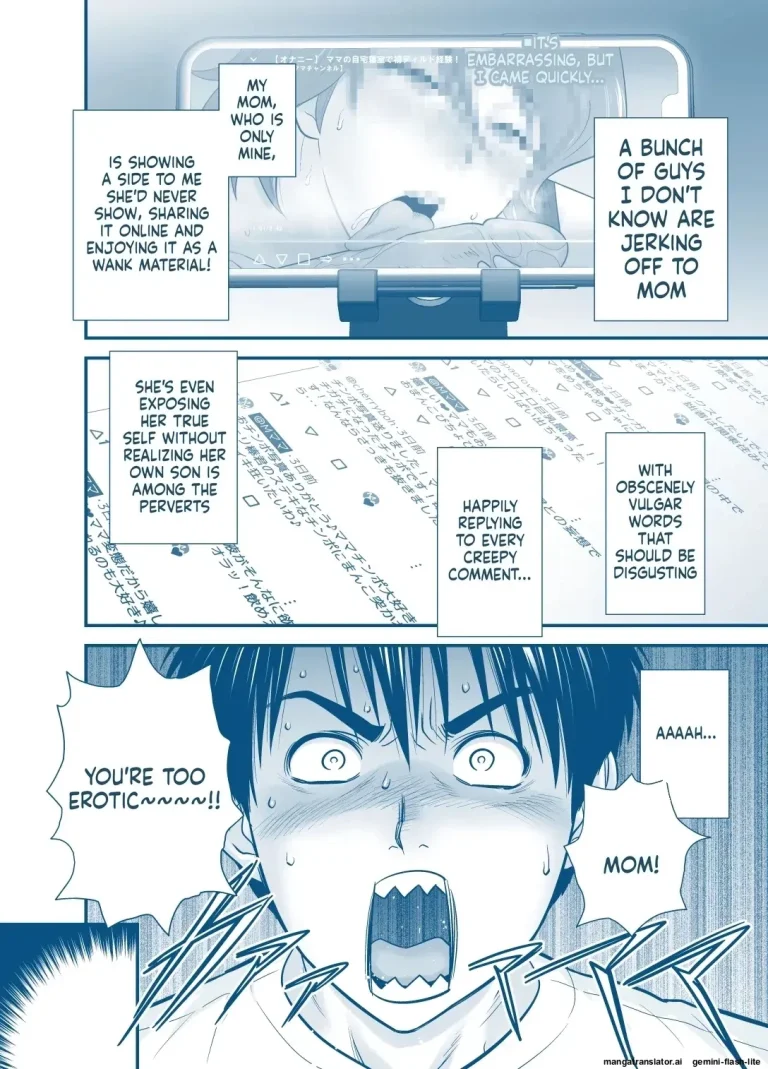 My Mom Became My Friend's Girlfriend porn comic picture 251