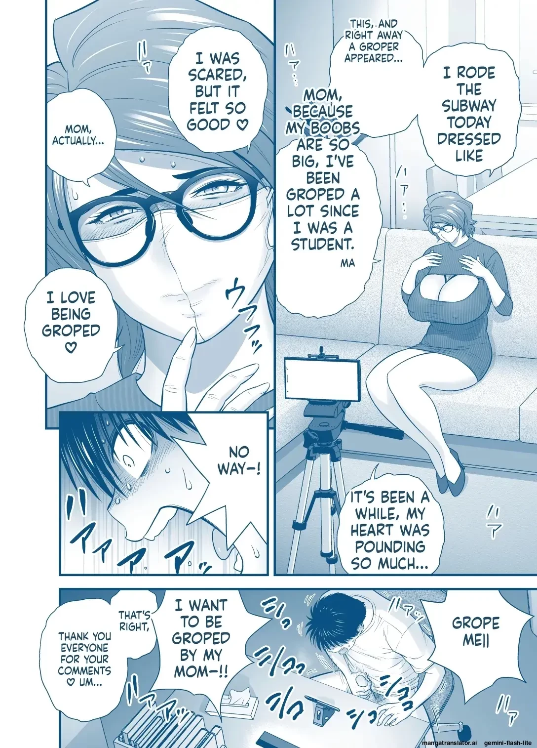 My Mom Became My Friend's Girlfriend porn comic picture 253