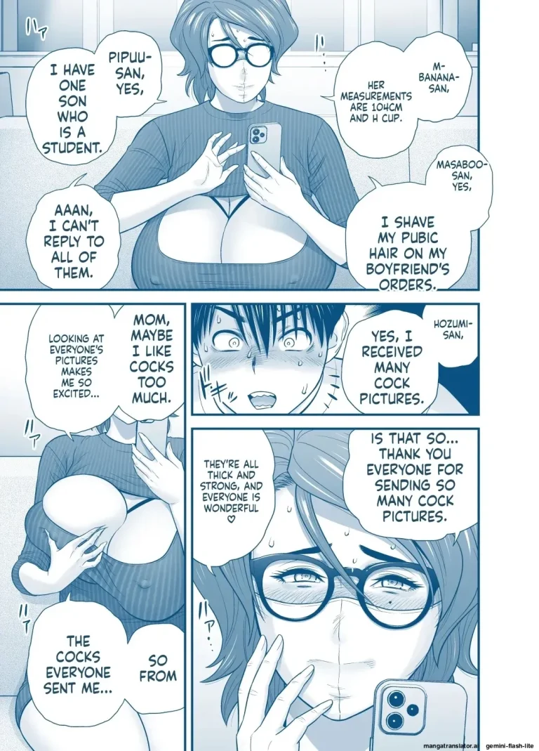 My Mom Became My Friend's Girlfriend porn comic picture 254