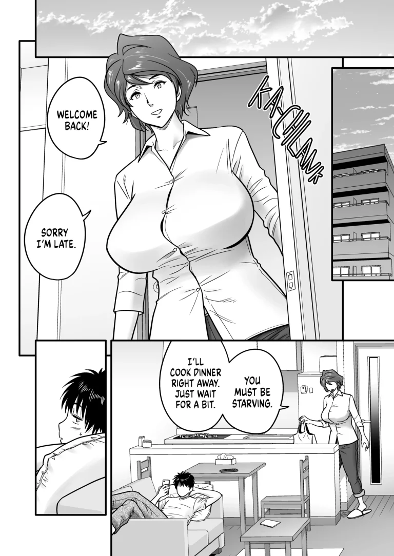 My Mom Became My Friend's Girlfriend porn comic picture 5
