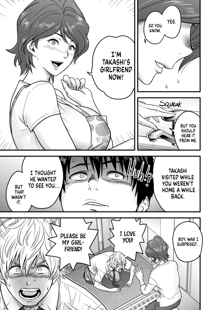 My Mom Became My Friend's Girlfriend porn comic picture 8