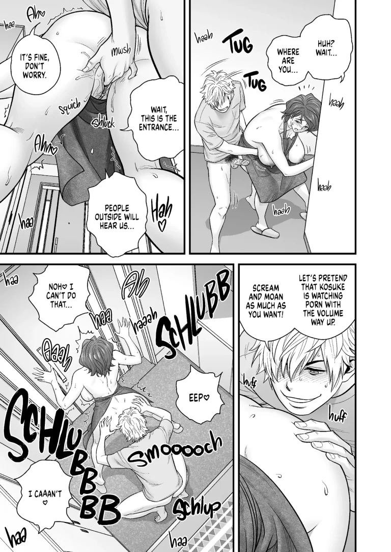 My Mom Became My Friend's Girlfriend porn comic picture 86