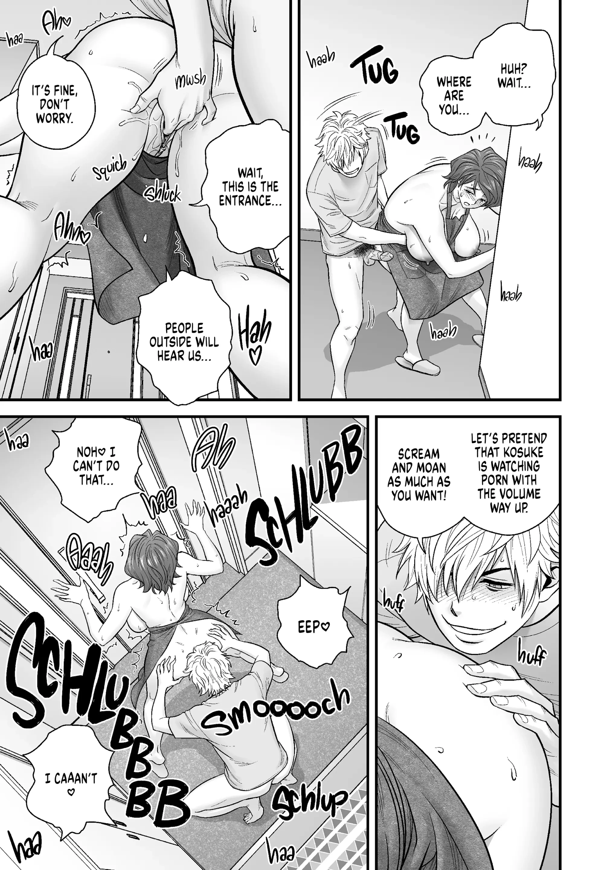 My Mom Became My Friend's Girlfriend porn comic picture 86