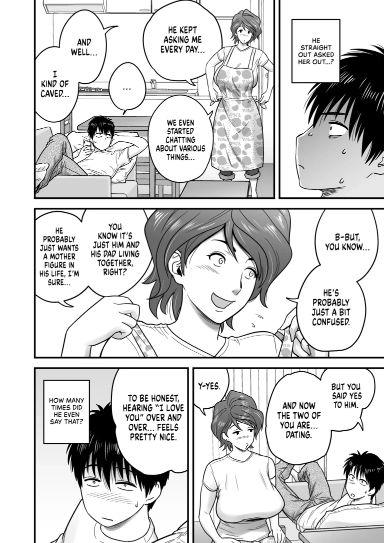 My Mom Became My Friend's Girlfriend porn comic picture 9
