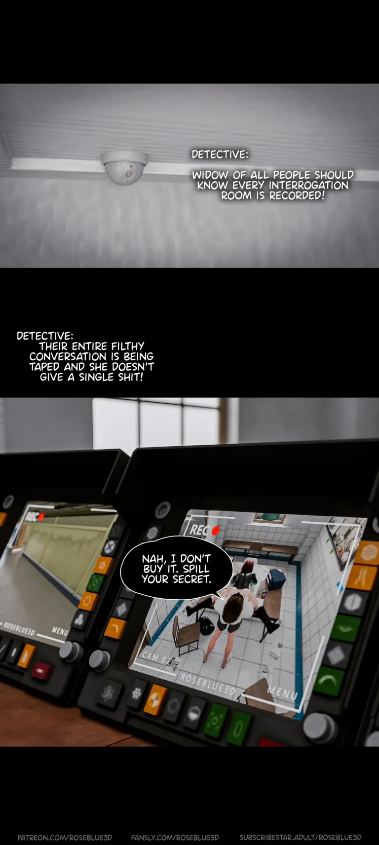 My Neighbor's Widow 48 porn comic picture 18