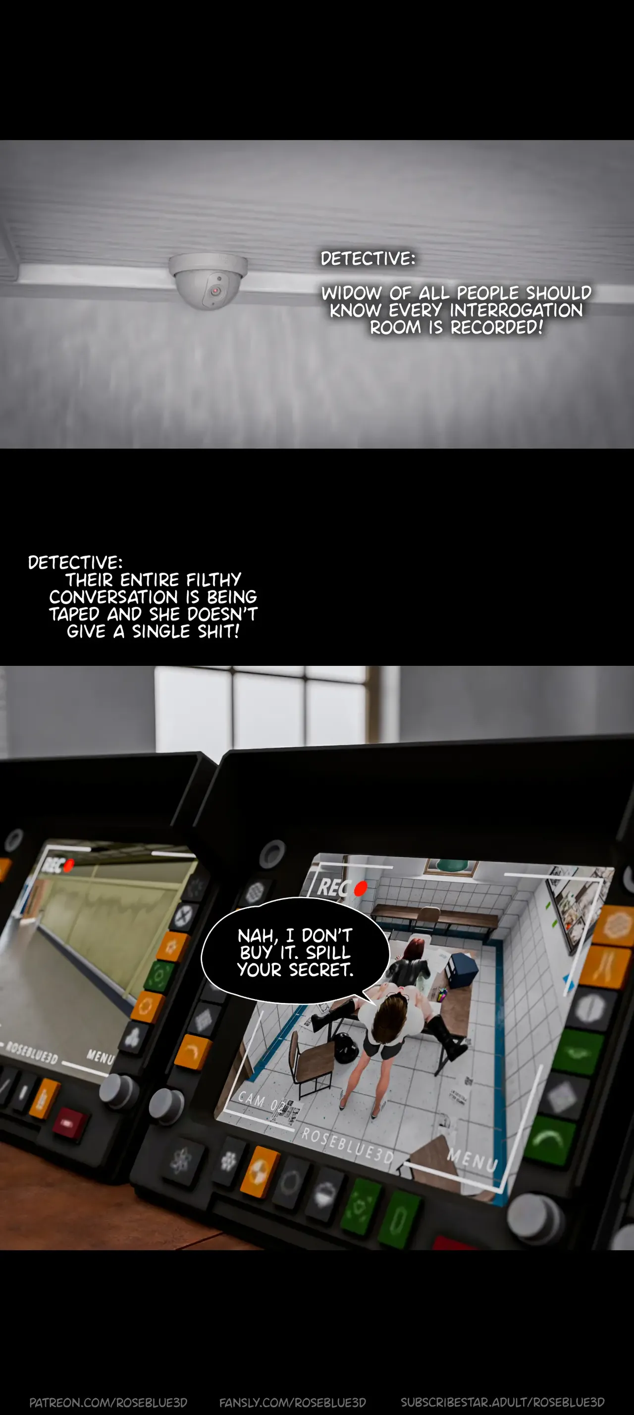 My Neighbor's Widow 48 porn comic picture 18