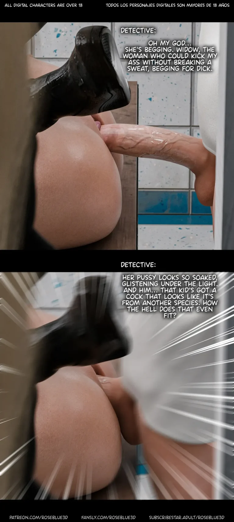 My Neighbor's Widow 48 porn comic picture 40