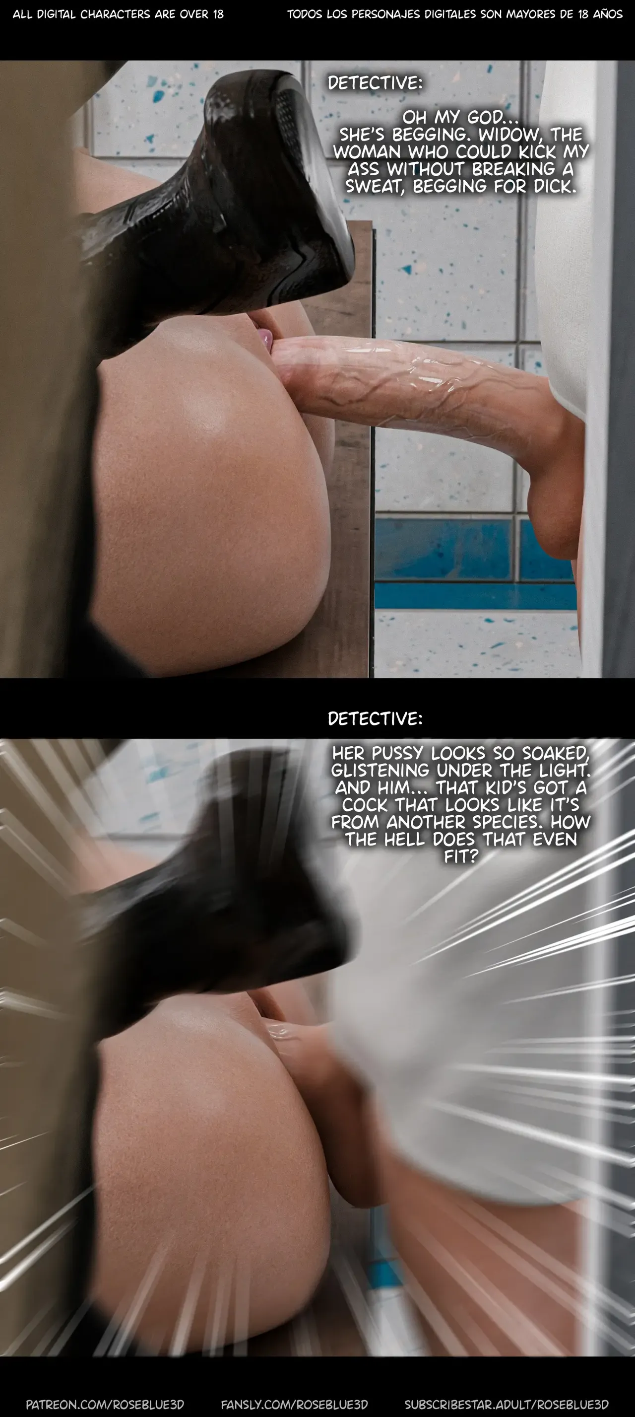 My Neighbor's Widow 48 porn comic picture 40