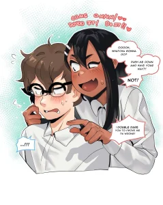 Nagatoro shorts porn comic picture 1