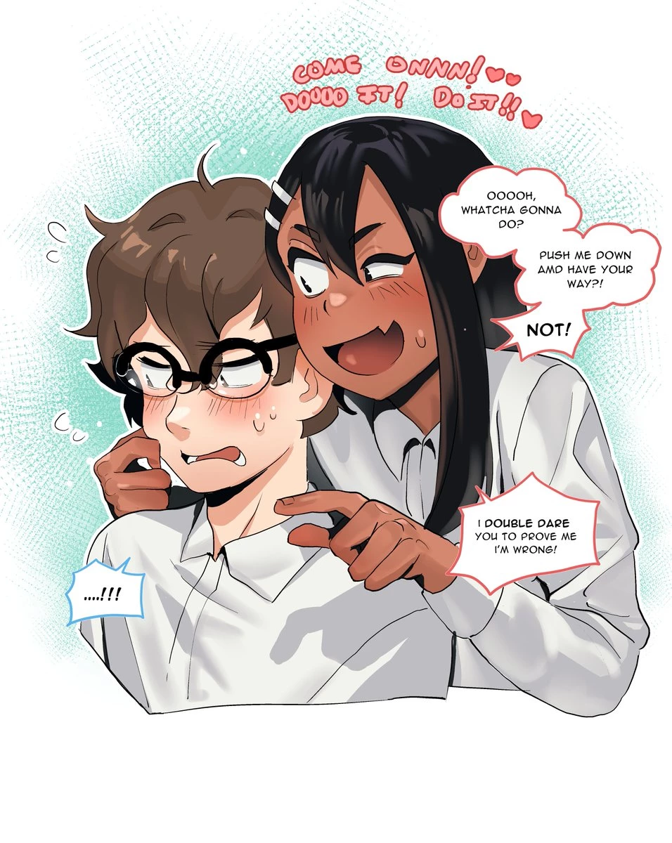 Nagatoro shorts porn comic picture 1