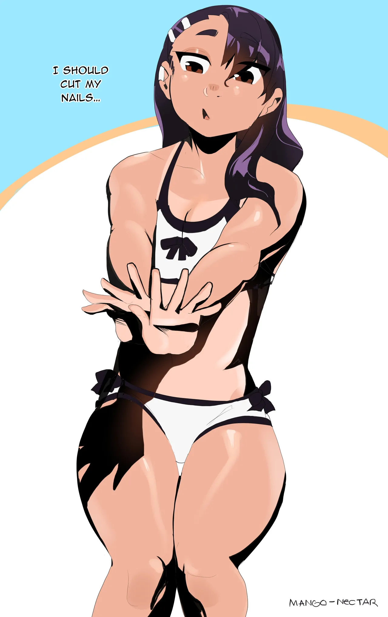 Nagatoro shorts porn comic picture 10