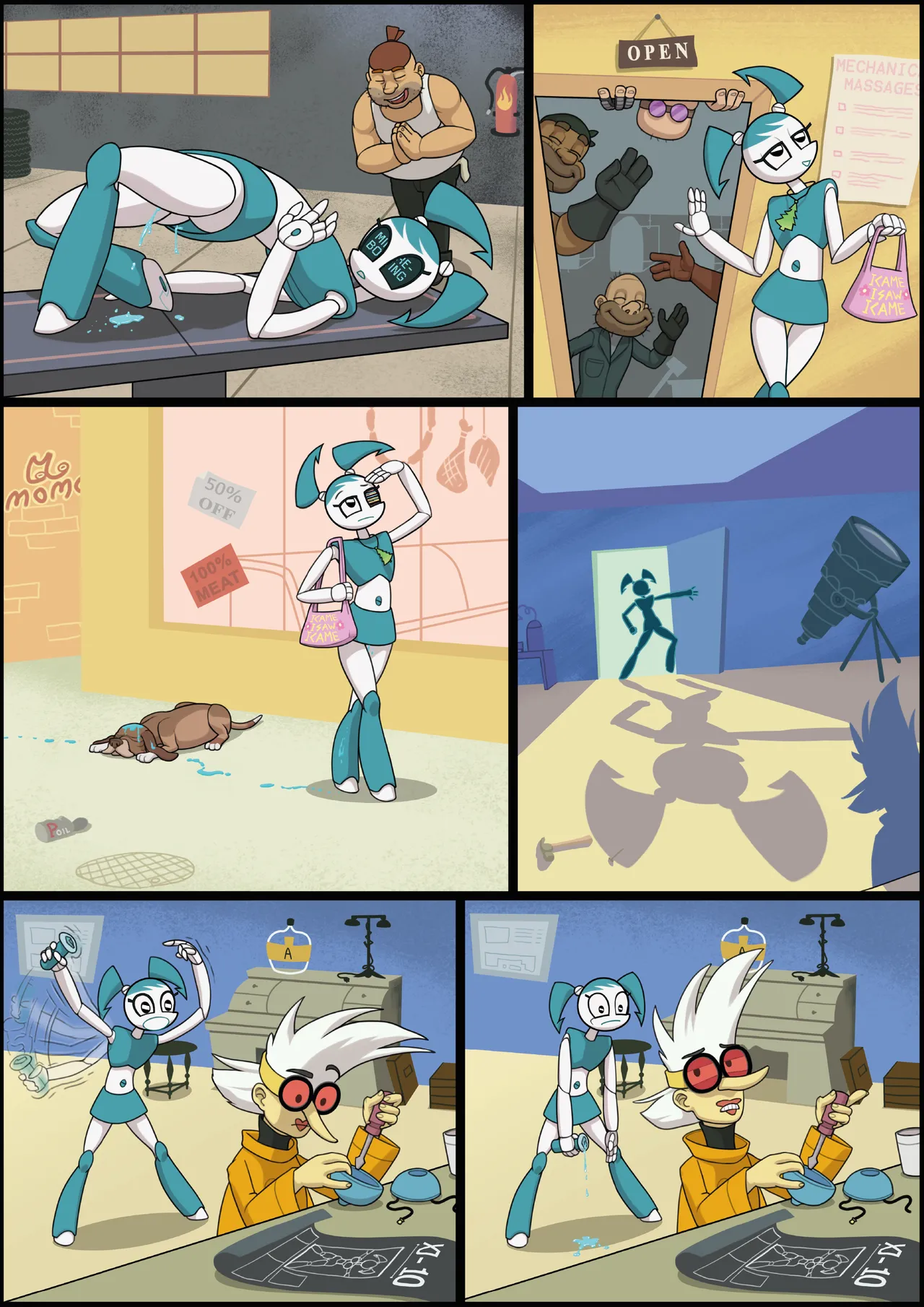 NAMA-STE - My Life as an Adolescent Automaton porn comic picture 10