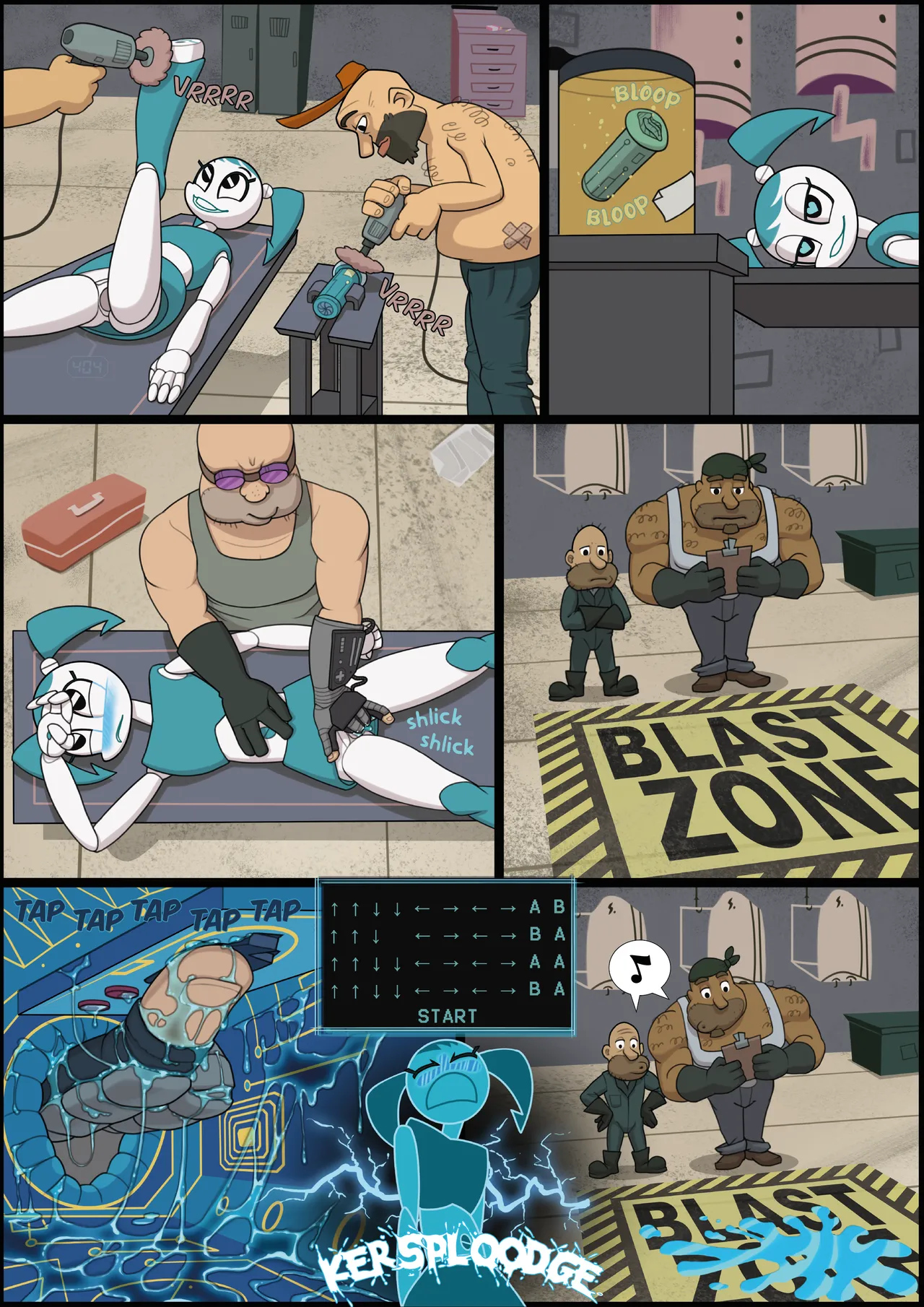 NAMA-STE - My Life as an Adolescent Automaton porn comic picture 3