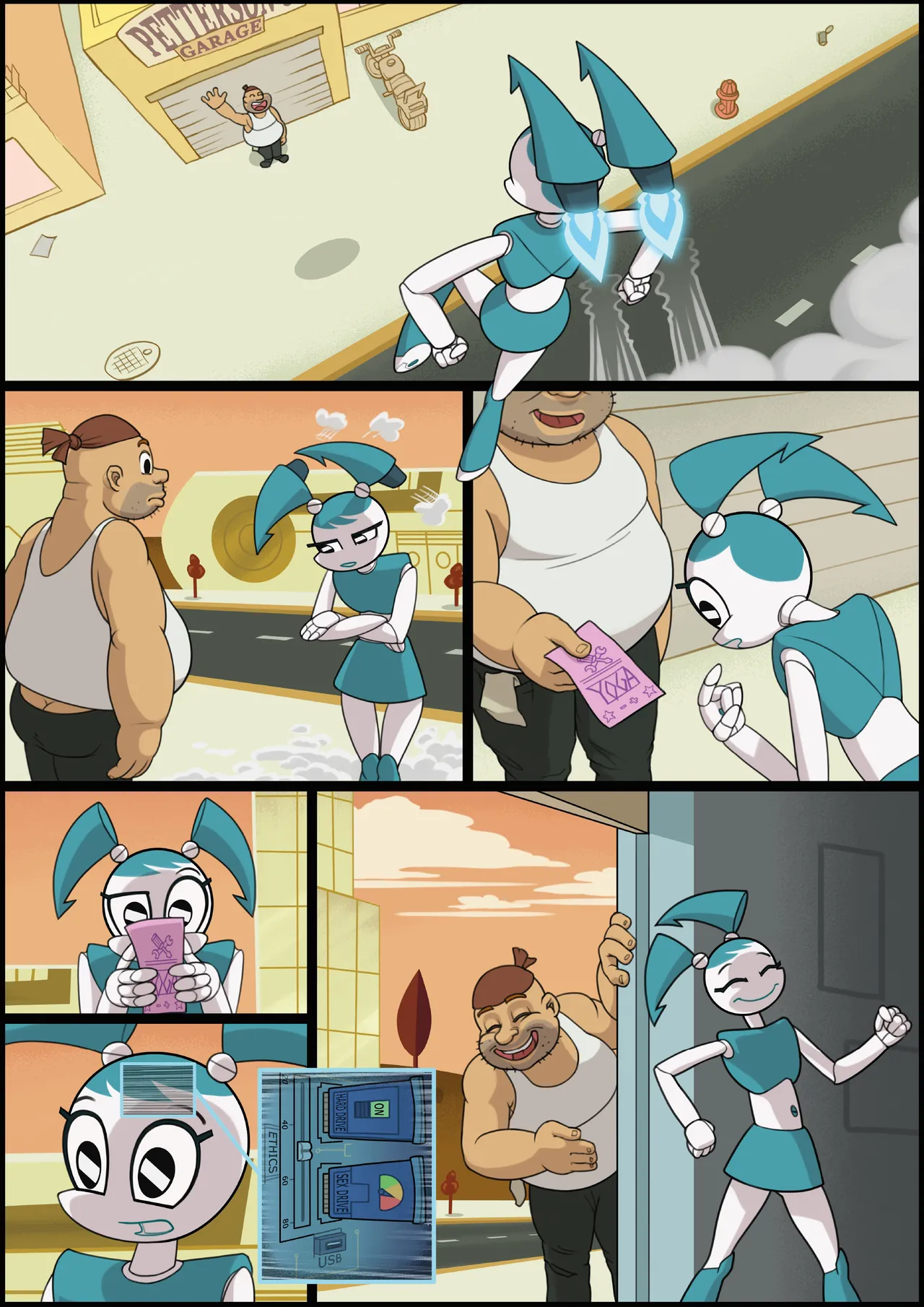 NAMA-STE - My Life as an Adolescent Automaton porn comic picture 7