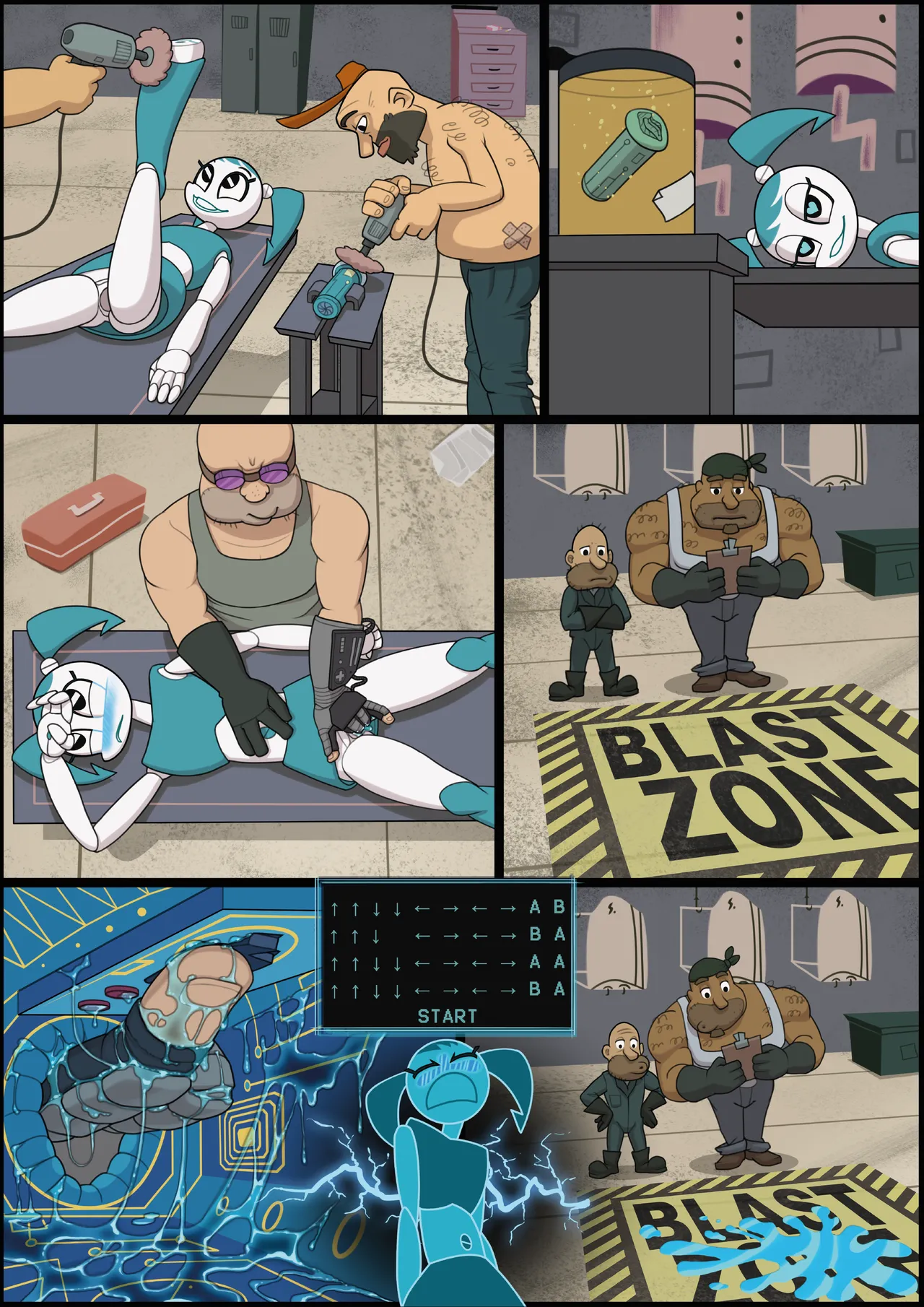 NAMA-STE - My Life as an Adolescent Automaton porn comic picture 9