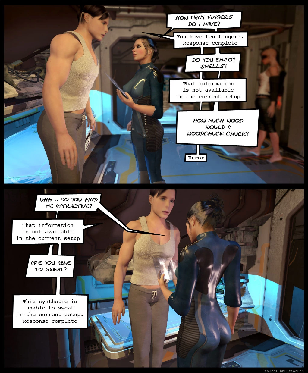 Nemesis Bellerophon STFW 14: Firmware porn comic picture 2