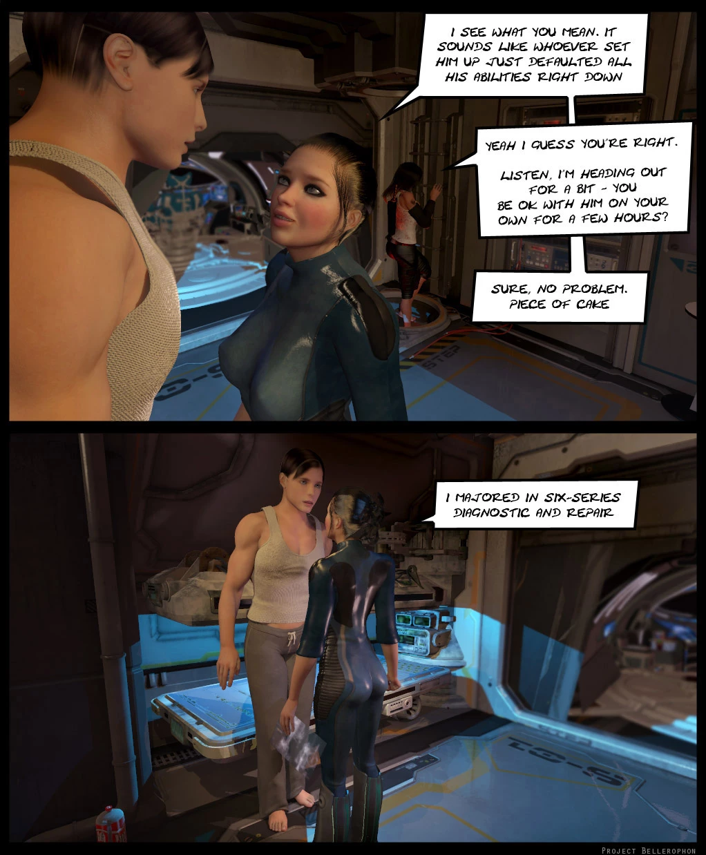 Nemesis Bellerophon STFW 14: Firmware porn comic picture 3