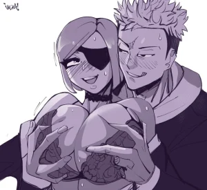 Nobara x Yuji porn comic picture 1