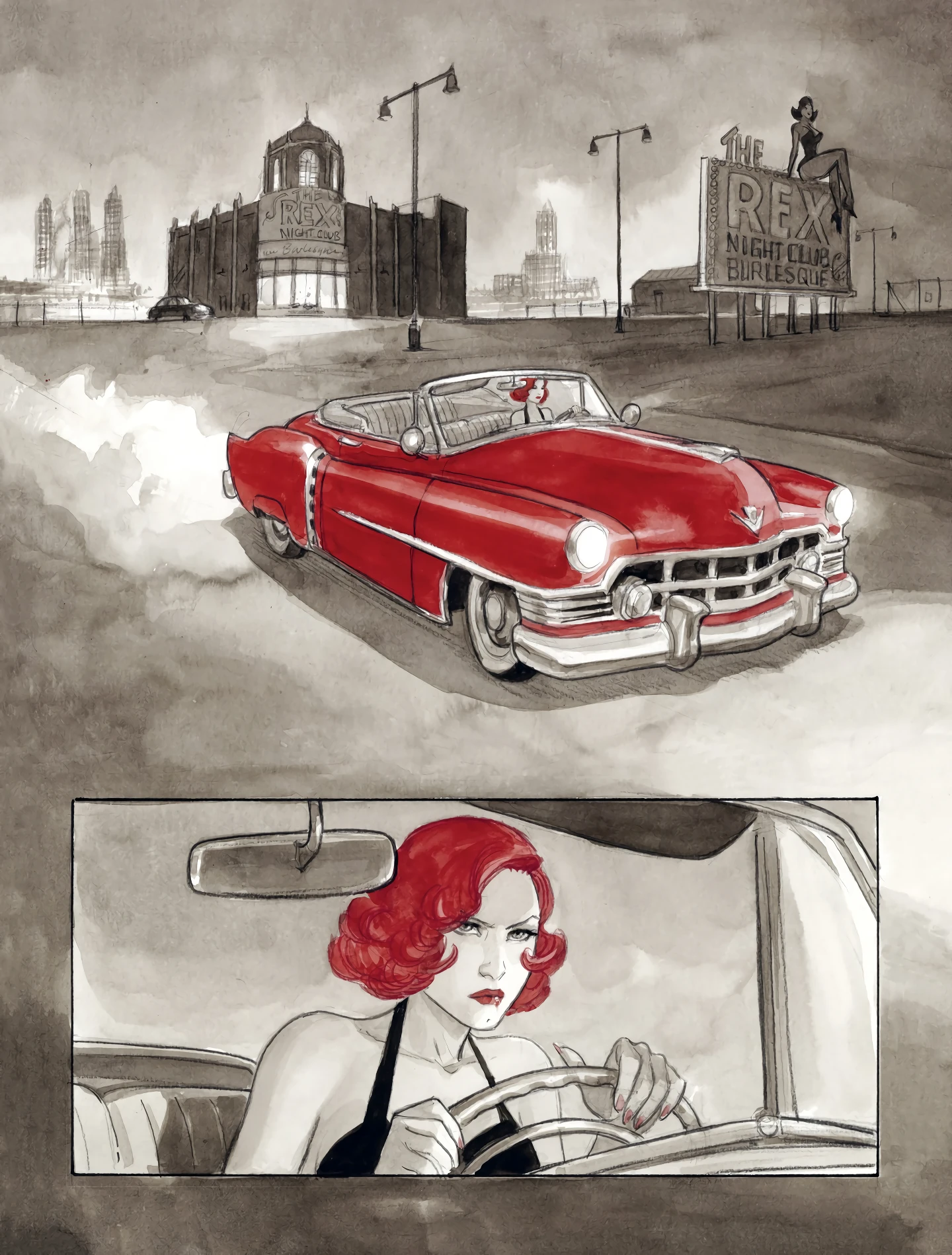 Noir Burlesque 2 porn comic picture 100