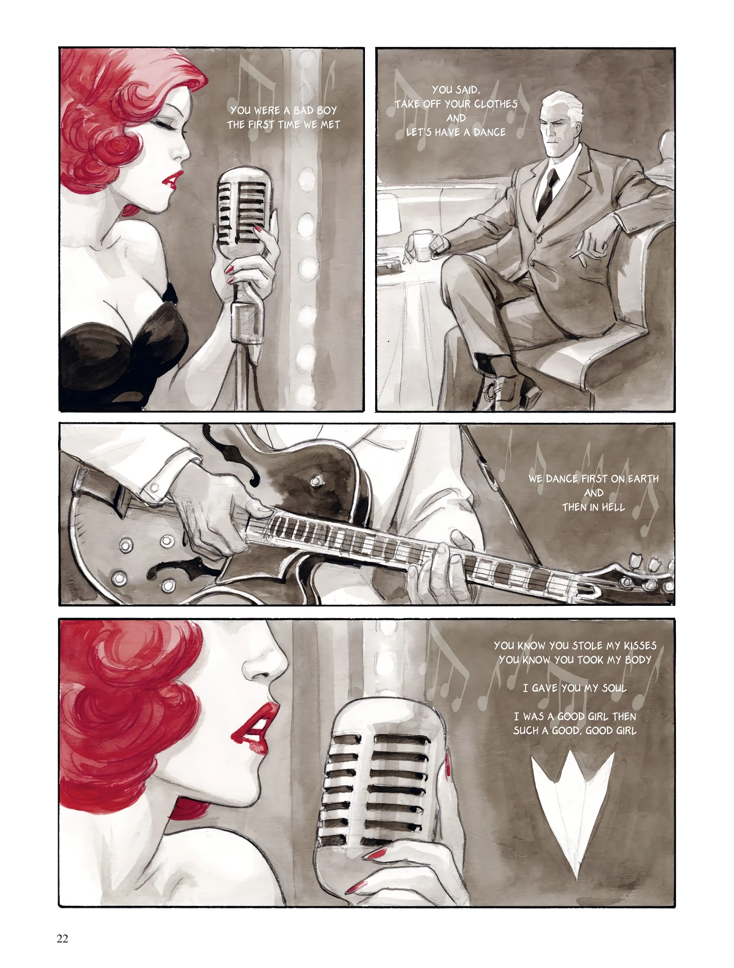 Noir Burlesque 2 porn comic picture 20