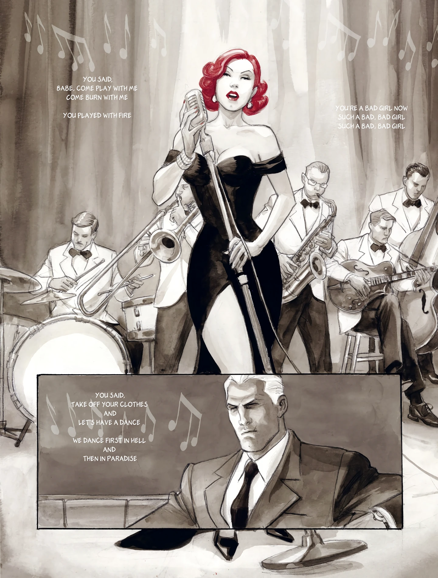 Noir Burlesque 2 porn comic picture 21