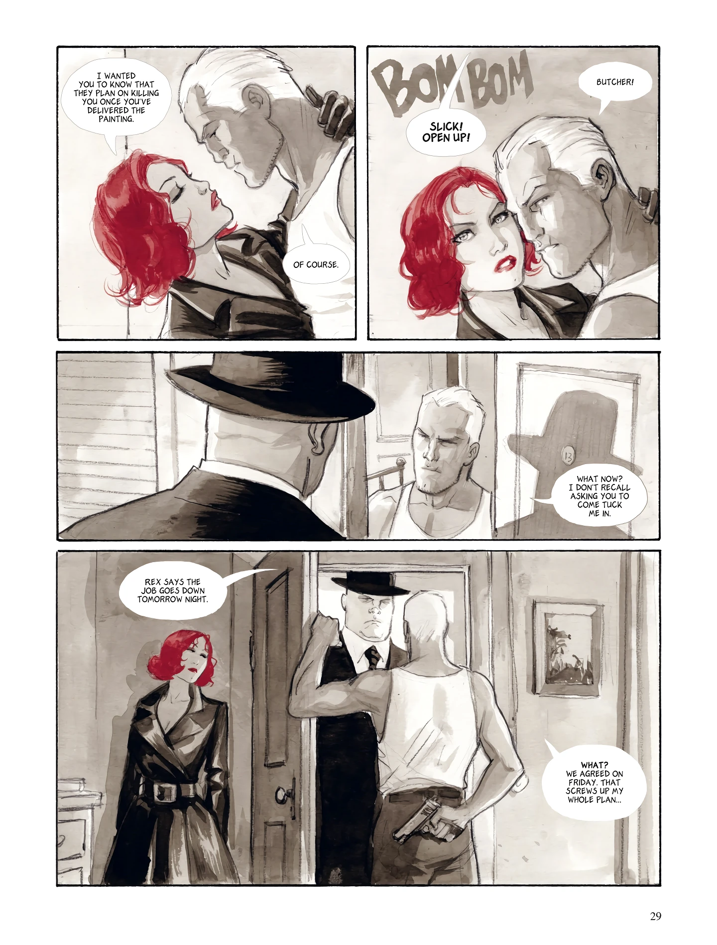Noir Burlesque 2 porn comic picture 27