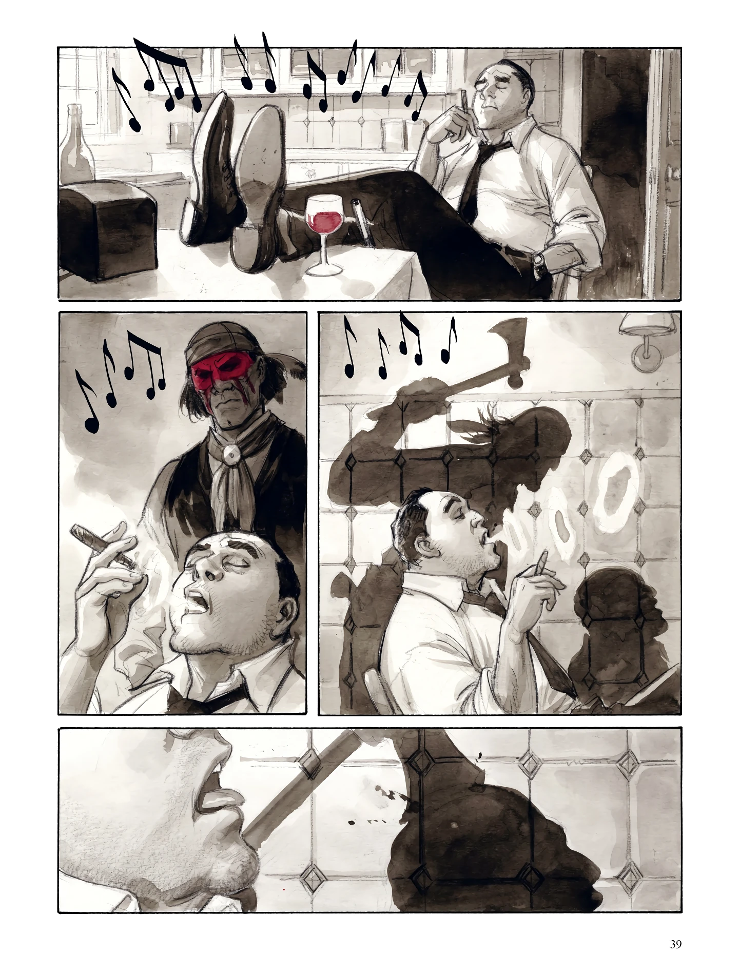 Noir Burlesque 2 porn comic picture 37