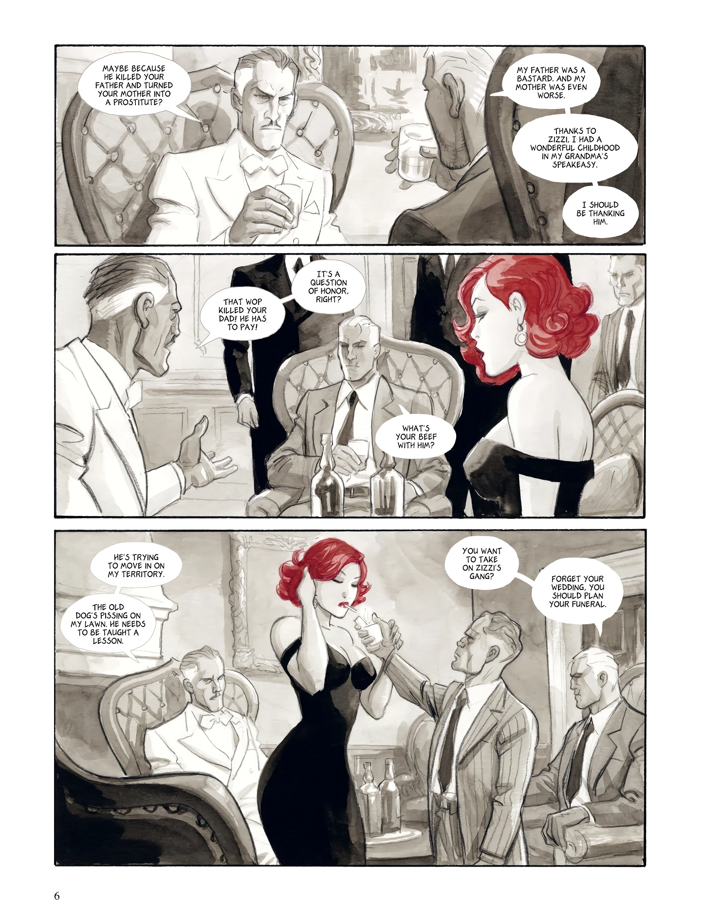 Noir Burlesque 2 porn comic picture 5