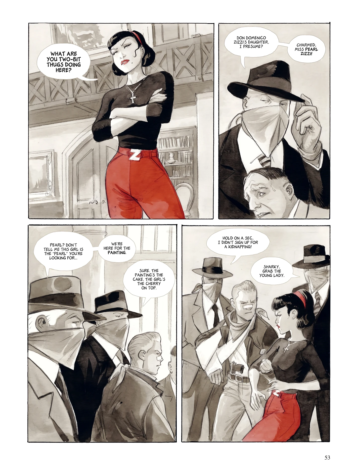 Noir Burlesque 2 porn comic picture 51