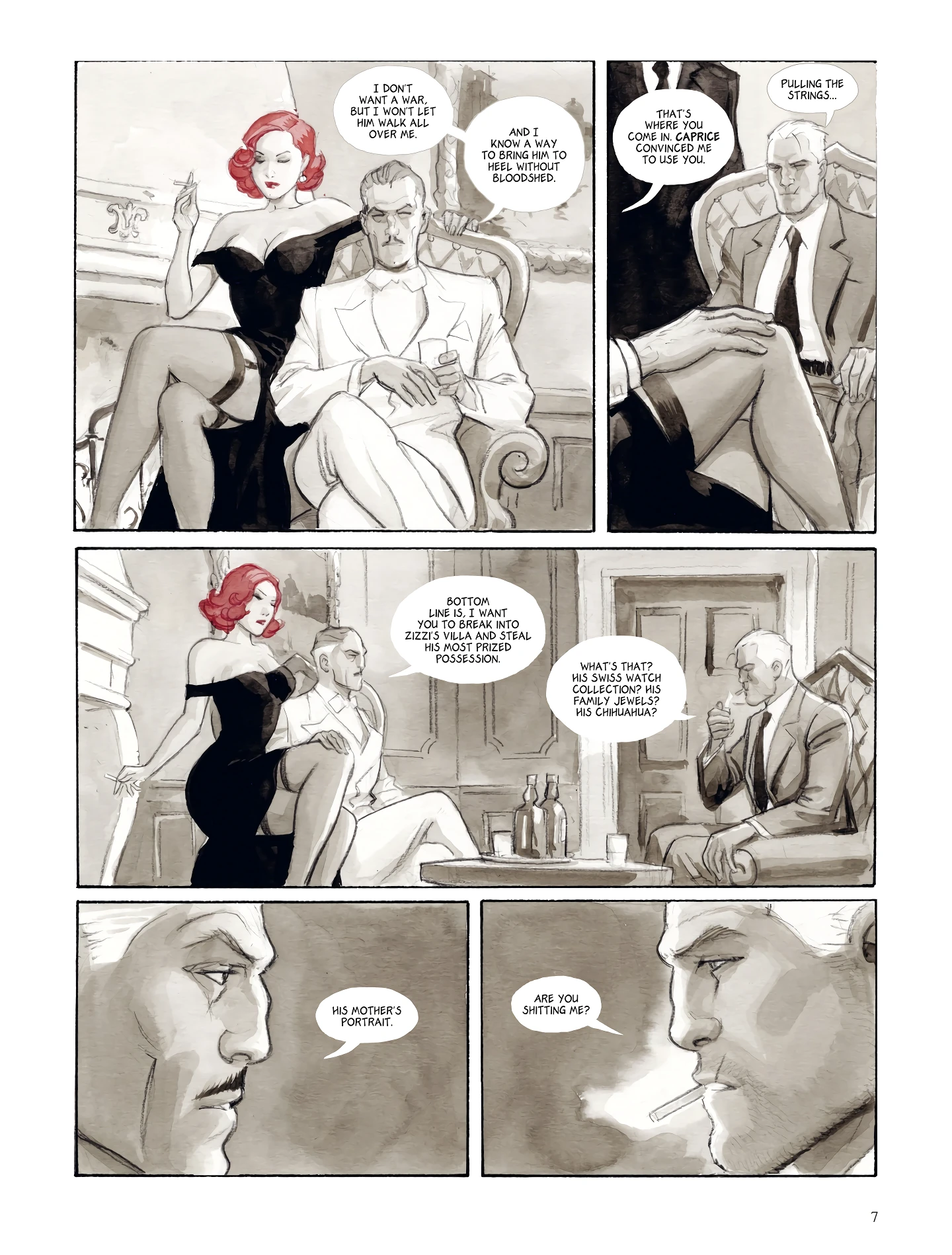 Noir Burlesque 2 porn comic picture 6
