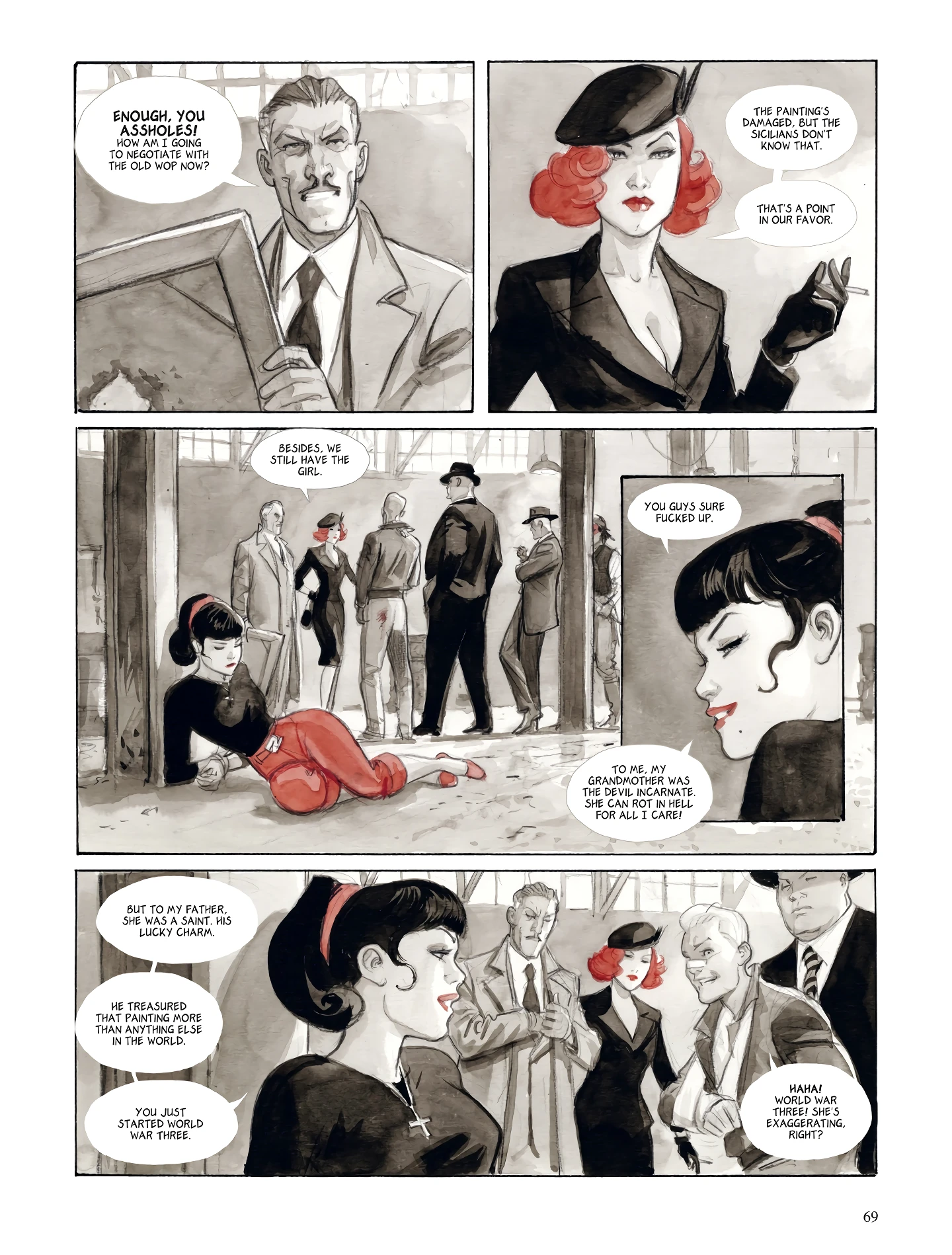 Noir Burlesque 2 porn comic picture 65