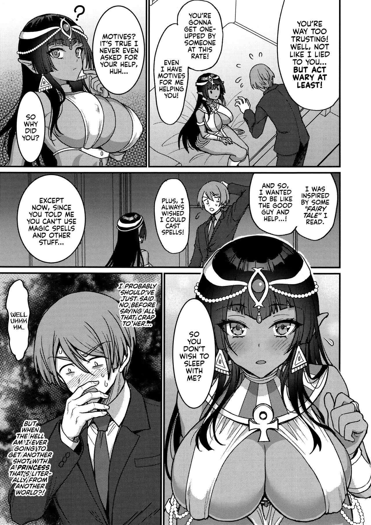Non-stop Fucking at Home With This Dummy Thicc Chocolate Princess | Muchi Muchi Kasshoku Oujo to Yarimakuri Dousei Seikatsu Dousei Kaishi Hen porn comic picture 10