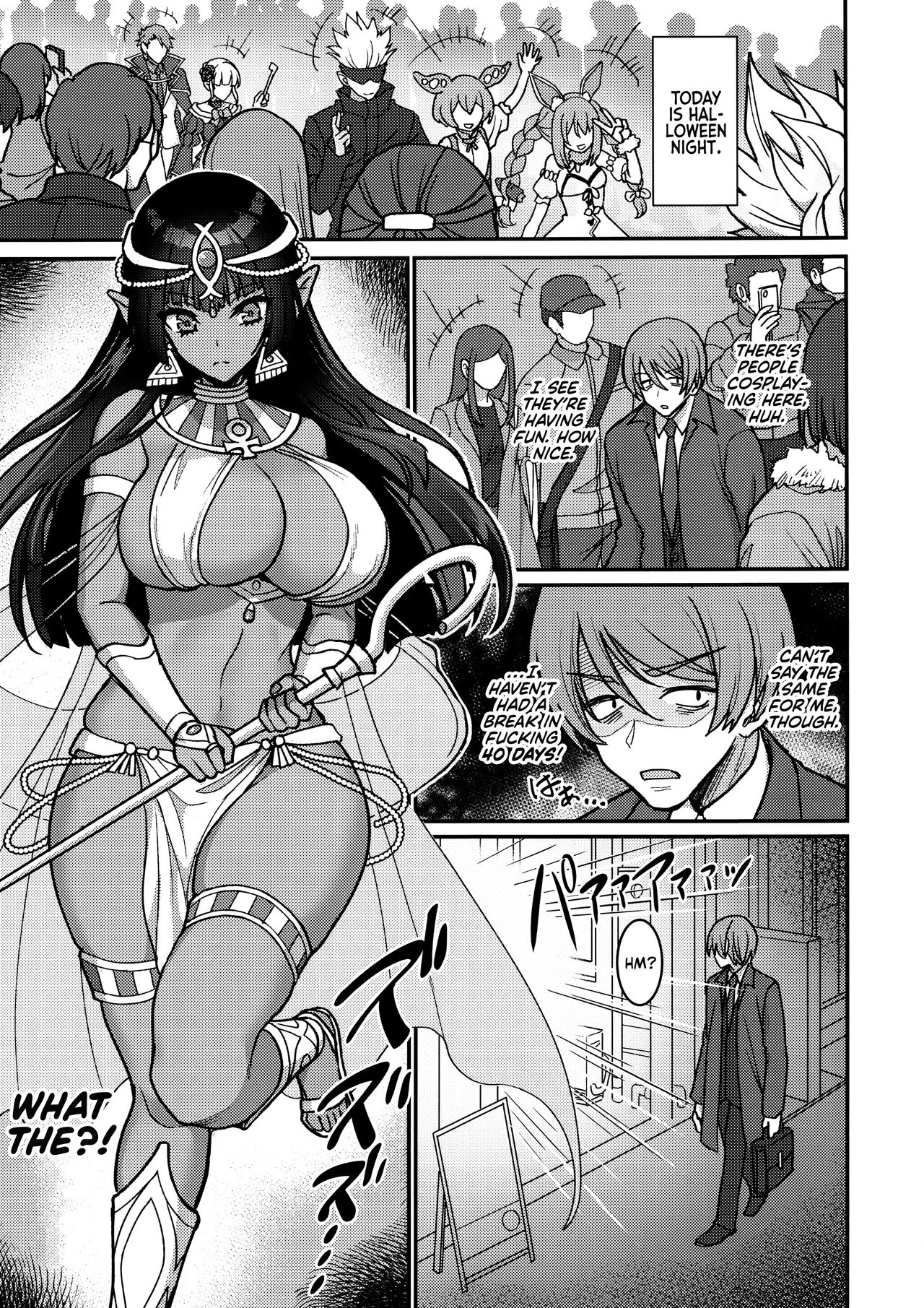Non-stop Fucking at Home With This Dummy Thicc Chocolate Princess | Muchi Muchi Kasshoku Oujo to Yarimakuri Dousei Seikatsu Dousei Kaishi Hen porn comic picture 2