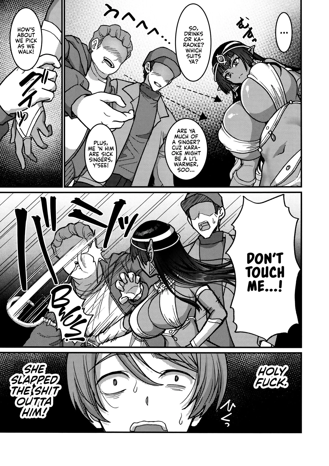Non-stop Fucking at Home With This Dummy Thicc Chocolate Princess | Muchi Muchi Kasshoku Oujo to Yarimakuri Dousei Seikatsu Dousei Kaishi Hen porn comic picture 4