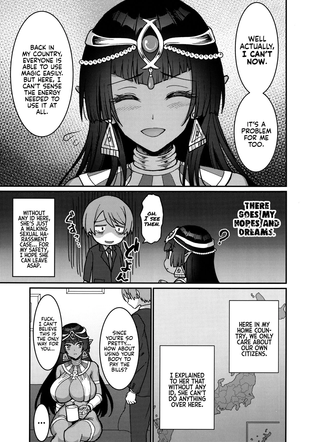 Non-stop Fucking at Home With This Dummy Thicc Chocolate Princess | Muchi Muchi Kasshoku Oujo to Yarimakuri Dousei Seikatsu Dousei Kaishi Hen porn comic picture 8