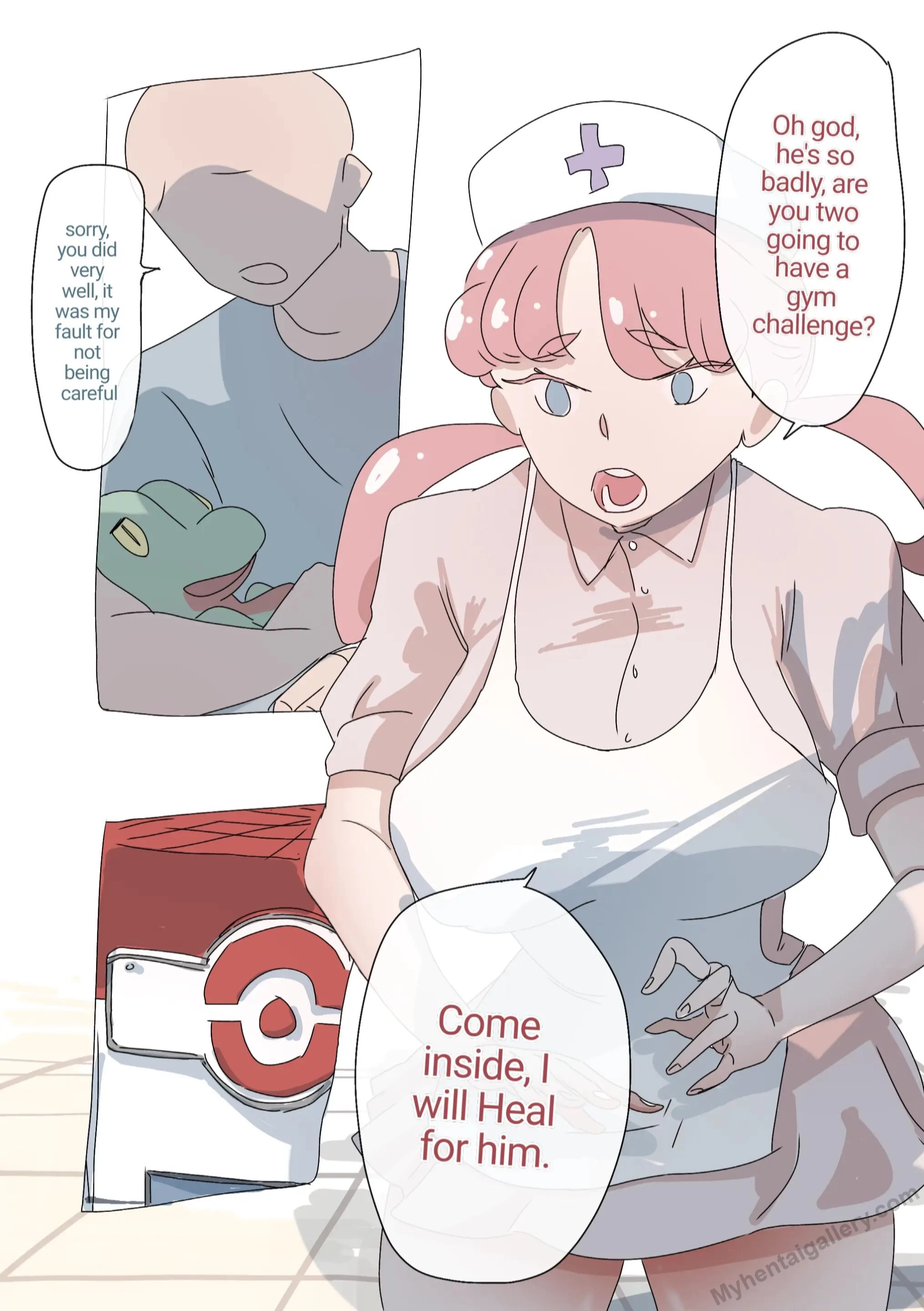 Nurse Joy will help you with anything! porn comic picture 3