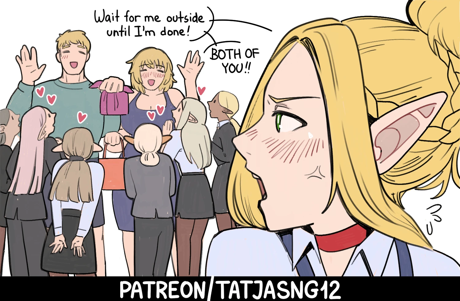Office Elf Wife porn comic picture 12