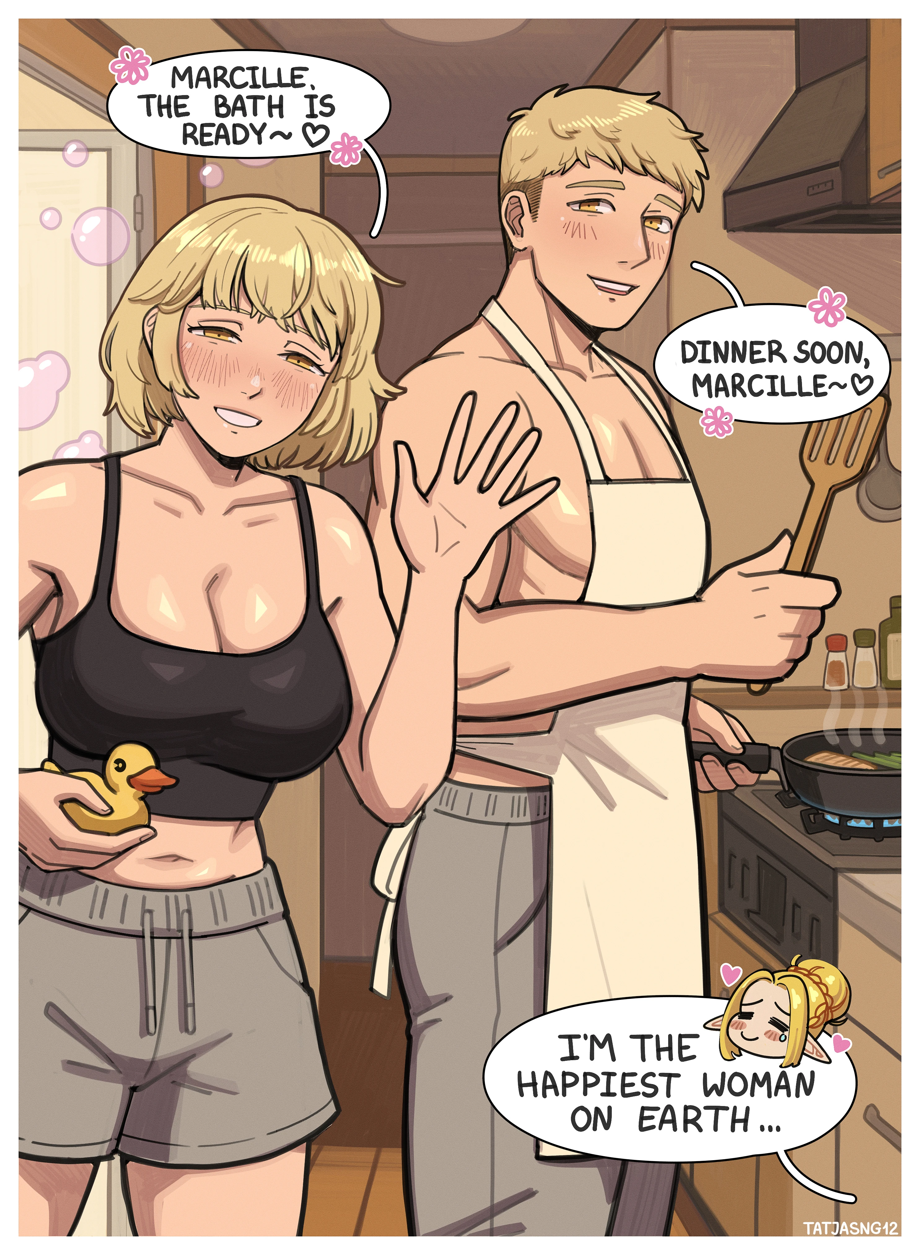 Office Elf Wife porn comic picture 3