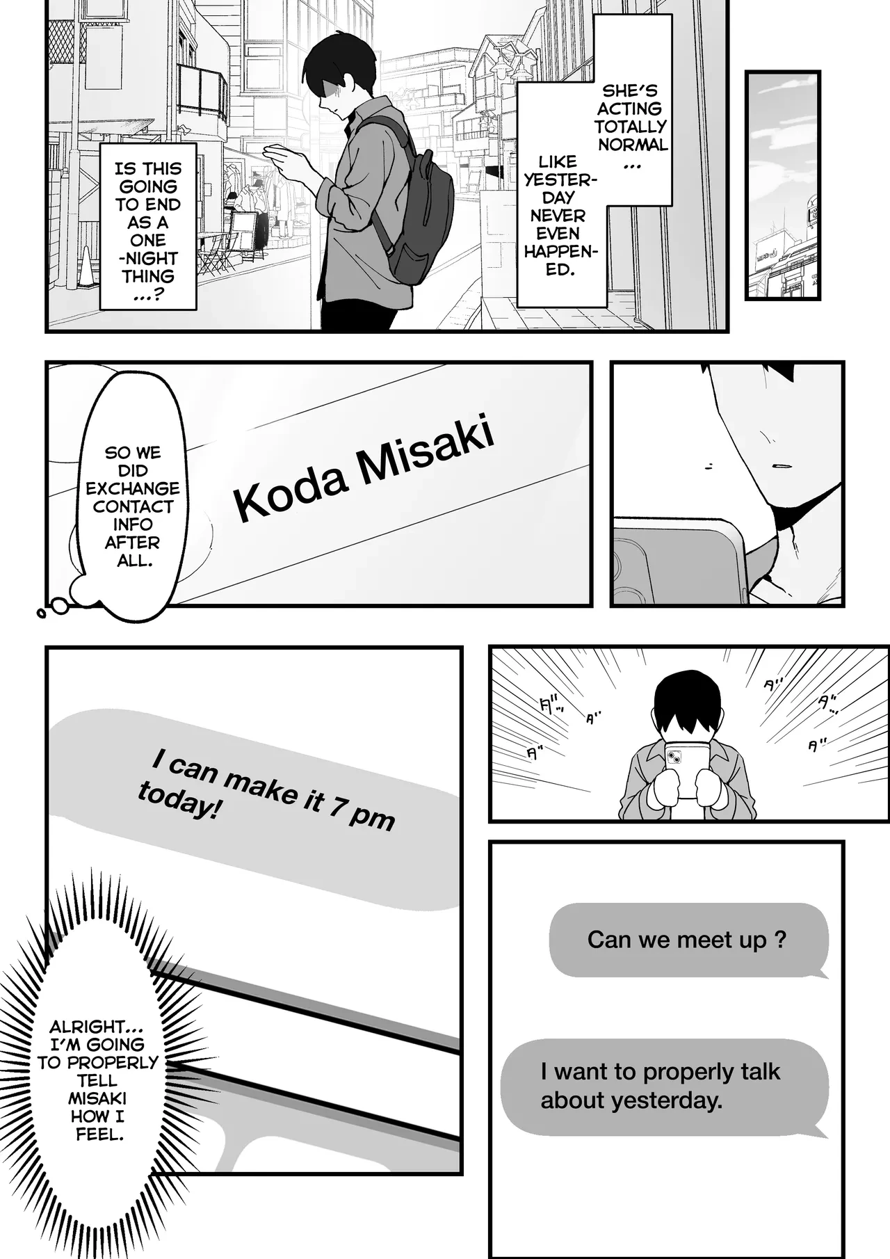 One Night de Owarasenai ~Osananajimi to Saikai shite Koibito ni Naru Hanashi~ porn comic picture 7