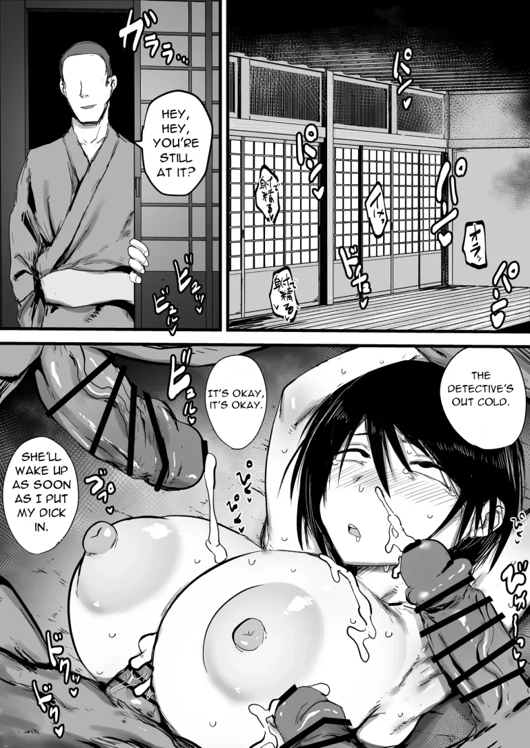 Onna Tantei wa Benri na Shiri Ana Benjo - A Female Detective is A Convenient Anal Toilet porn comic picture 23