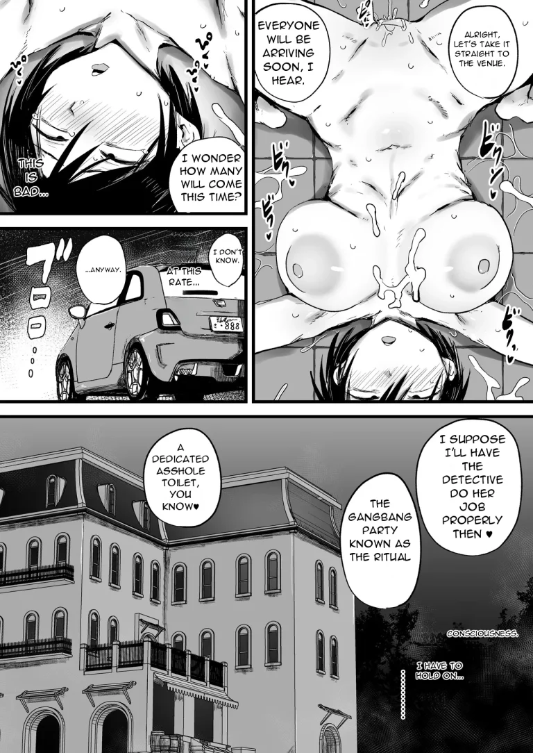Onna Tantei wa Benri na Shiri Ana Benjo - A Female Detective is A Convenient Anal Toilet porn comic picture 25