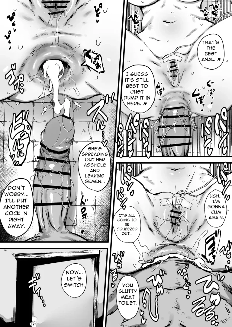 Onna Tantei wa Benri na Shiri Ana Benjo - A Female Detective is A Convenient Anal Toilet porn comic picture 27