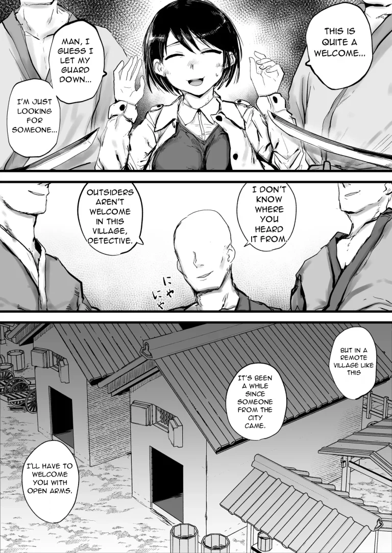 Onna Tantei wa Benri na Shiri Ana Benjo - A Female Detective is A Convenient Anal Toilet porn comic picture 4
