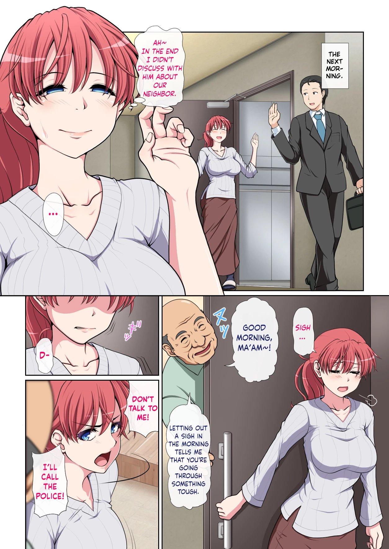 Otonari NTR porn comic picture 23