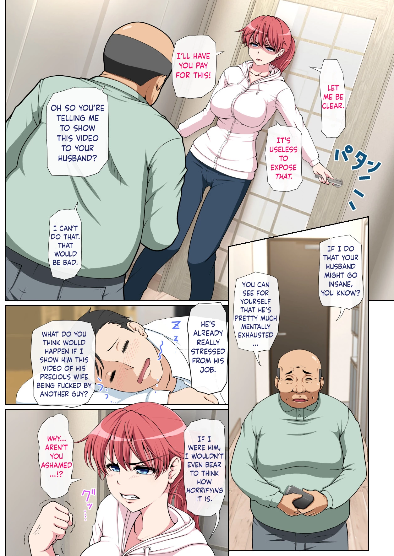 Otonari NTR porn comic picture 43