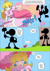 Peach Booty porn comic picture 1